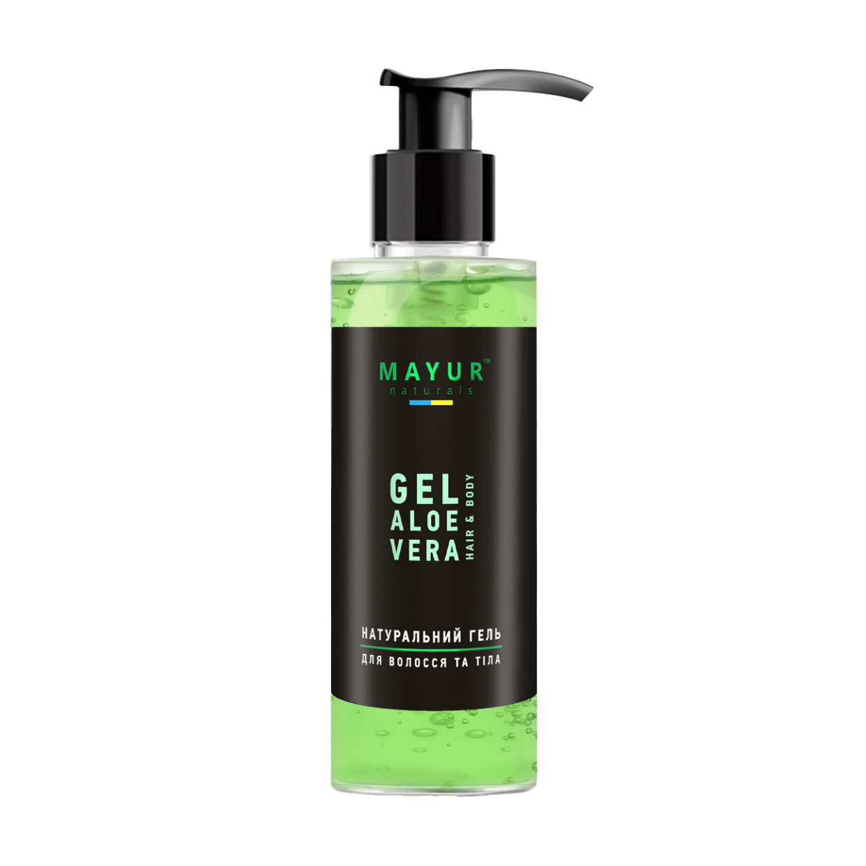 Натуральний гель для волосся та тіла Mayur Gel Aloe Vera, 200 мл